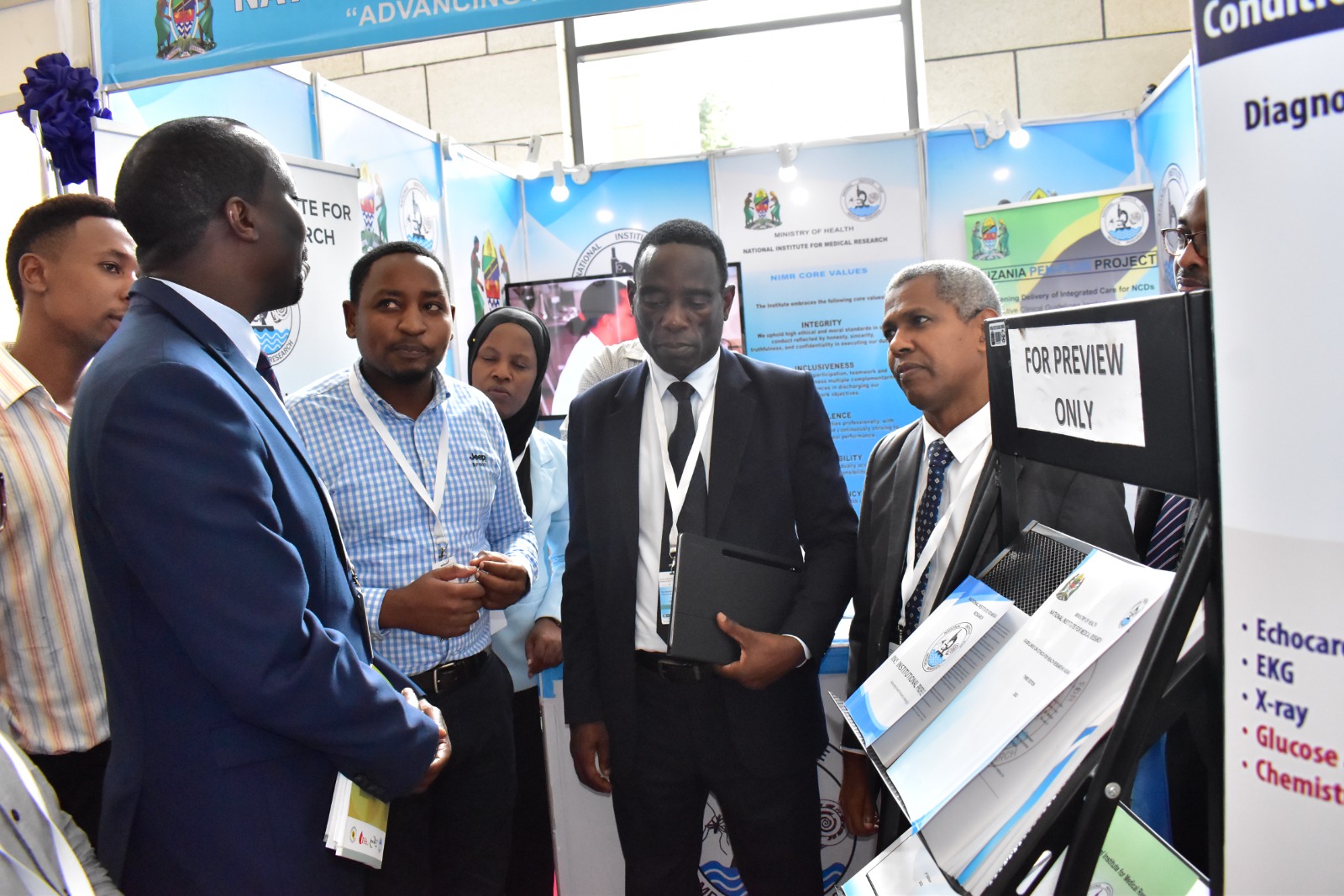Regional NCD Conference in Dar es Salaam with NIMR: Fostering Collaboration and Innovation in Non-Communicable Disease Prevention and Control” – Copy